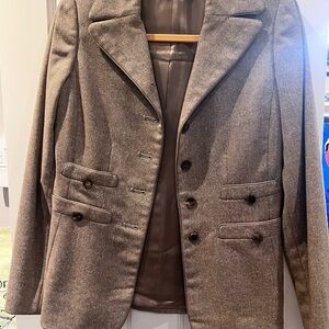 Oscar de la Renta Gray Blazer